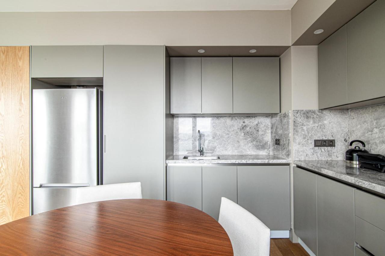 Flat With Panoramic Bosphorus View In Cihangir 이스탄불 외부 사진