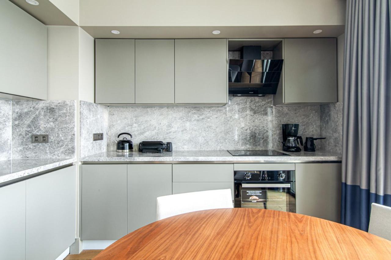 Flat With Panoramic Bosphorus View In Cihangir 이스탄불 외부 사진