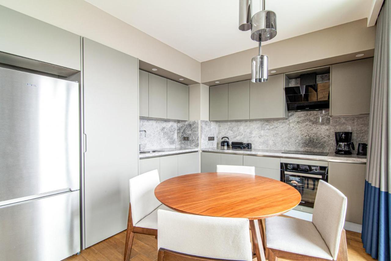 Flat With Panoramic Bosphorus View In Cihangir 이스탄불 외부 사진