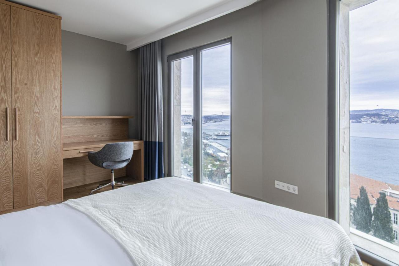 Flat With Panoramic Bosphorus View In Cihangir 이스탄불 외부 사진