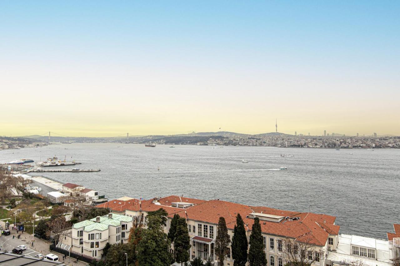 Flat With Panoramic Bosphorus View In Cihangir 이스탄불 외부 사진