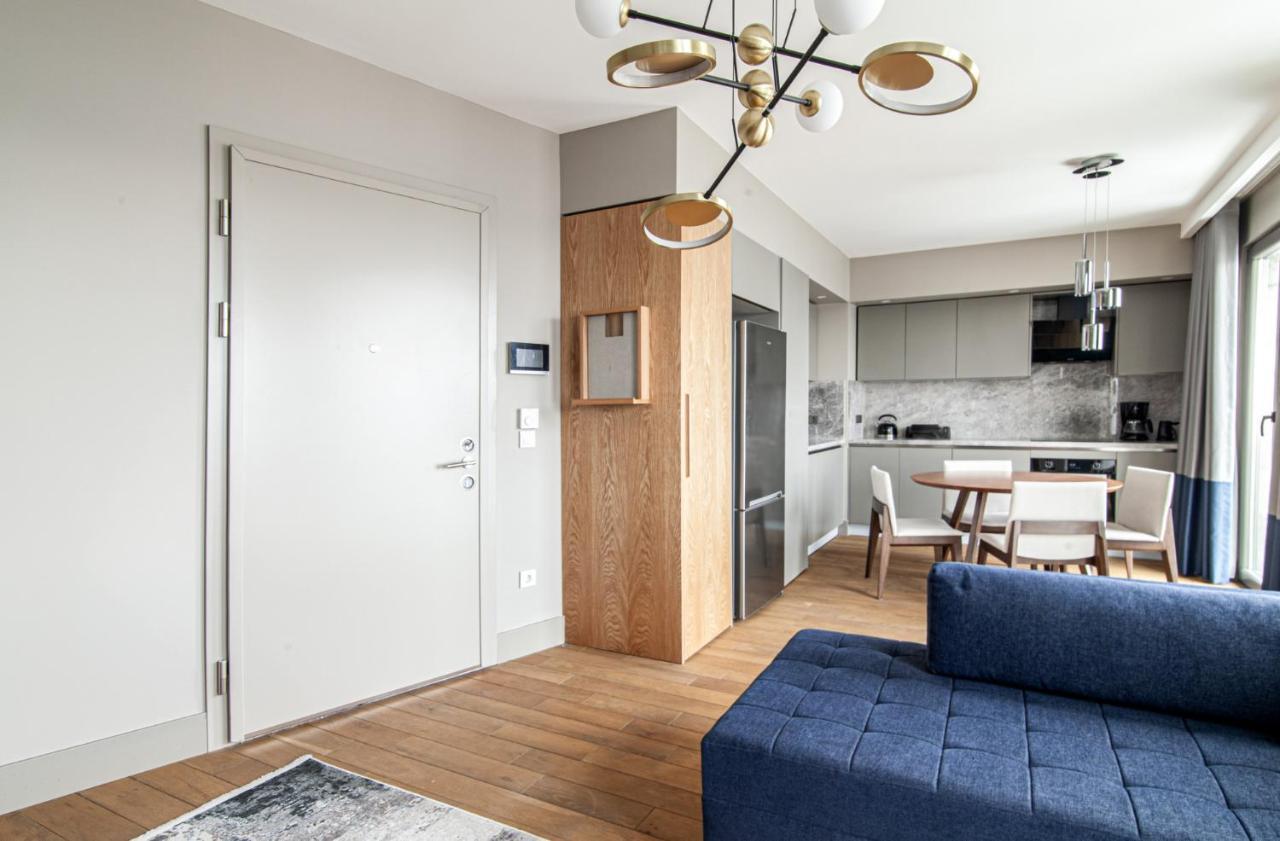 Flat With Panoramic Bosphorus View In Cihangir 이스탄불 외부 사진